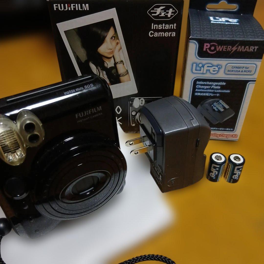 FUJIFILM instax mini 50S ピアノブラック