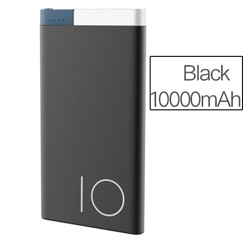 スマホ充電器 ブラック 10000mah