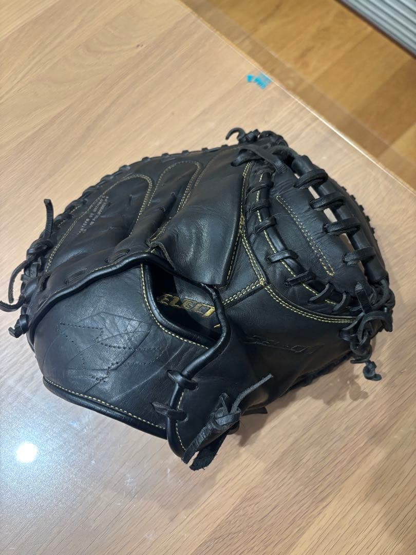 セレクト9 キャッチャーミット 軟式用 即戦力 良型　ブラック