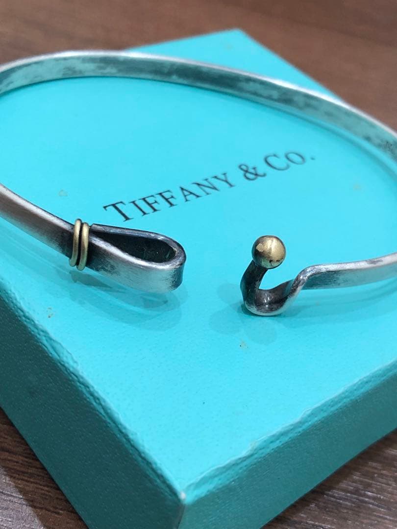 ケ*キ様 ☆Tiffany & Co. ティファニー　コンビバングル　925&7