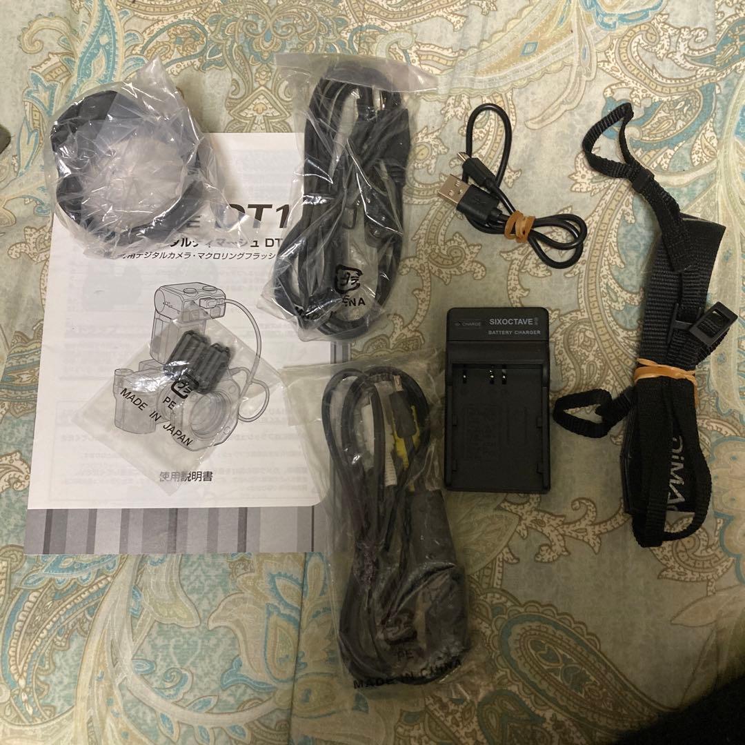 レアDimage DT1 マクロフラッシュMFC-1000＋R1200 CF付