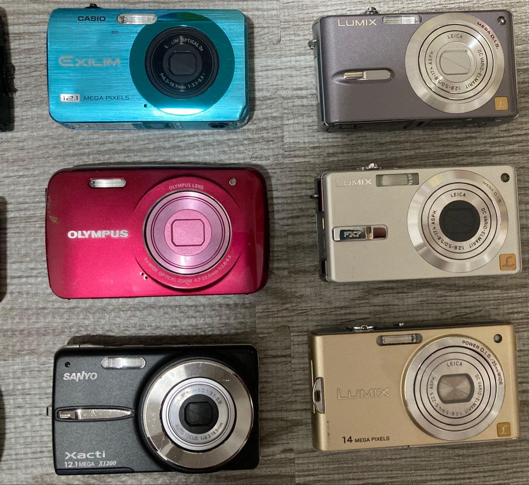デジカメ13台まとめ売り　※動作未確認