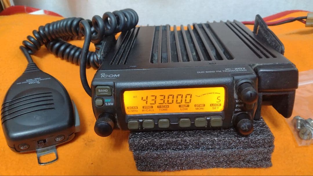 ICOMディユアルバンド…IC-207 受信改造済