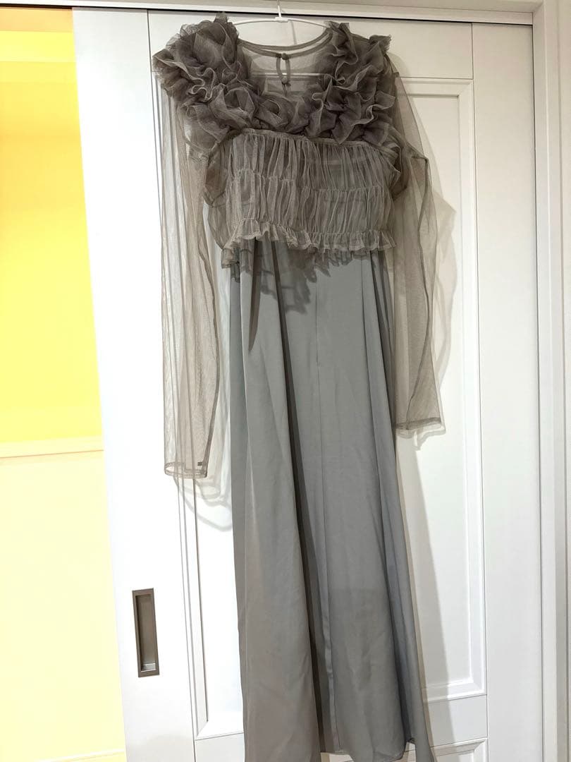 フリルドレス ボレロ ブラウス セット パーティードレス オケージョンドレス