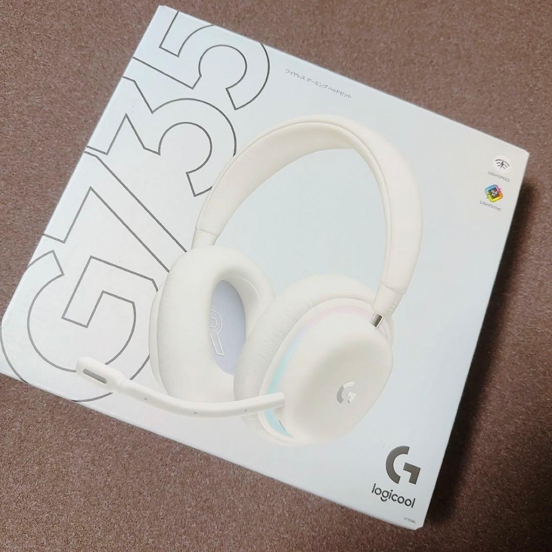 Logicool G735 ワイヤレスゲーミングヘッドセット ロジクールホワイト