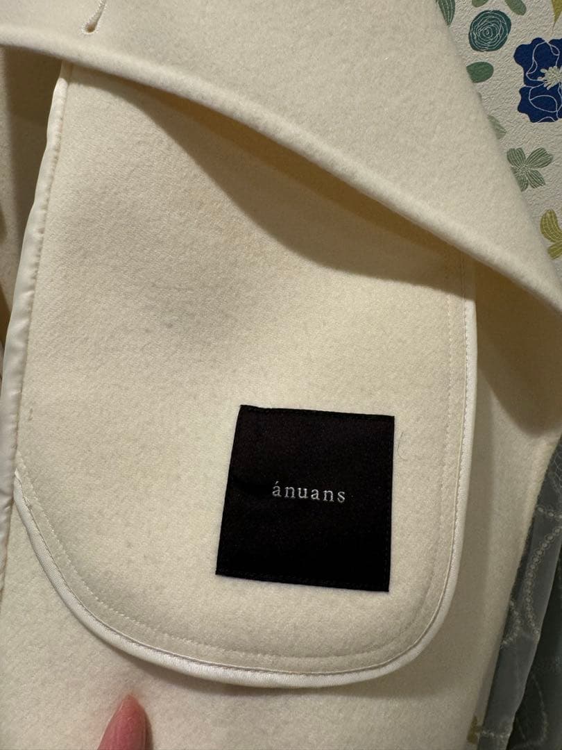 アニュアンス　ショートコート　ホワイト