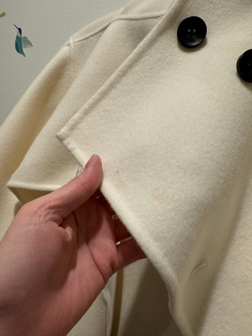 アニュアンス　ショートコート　ホワイト