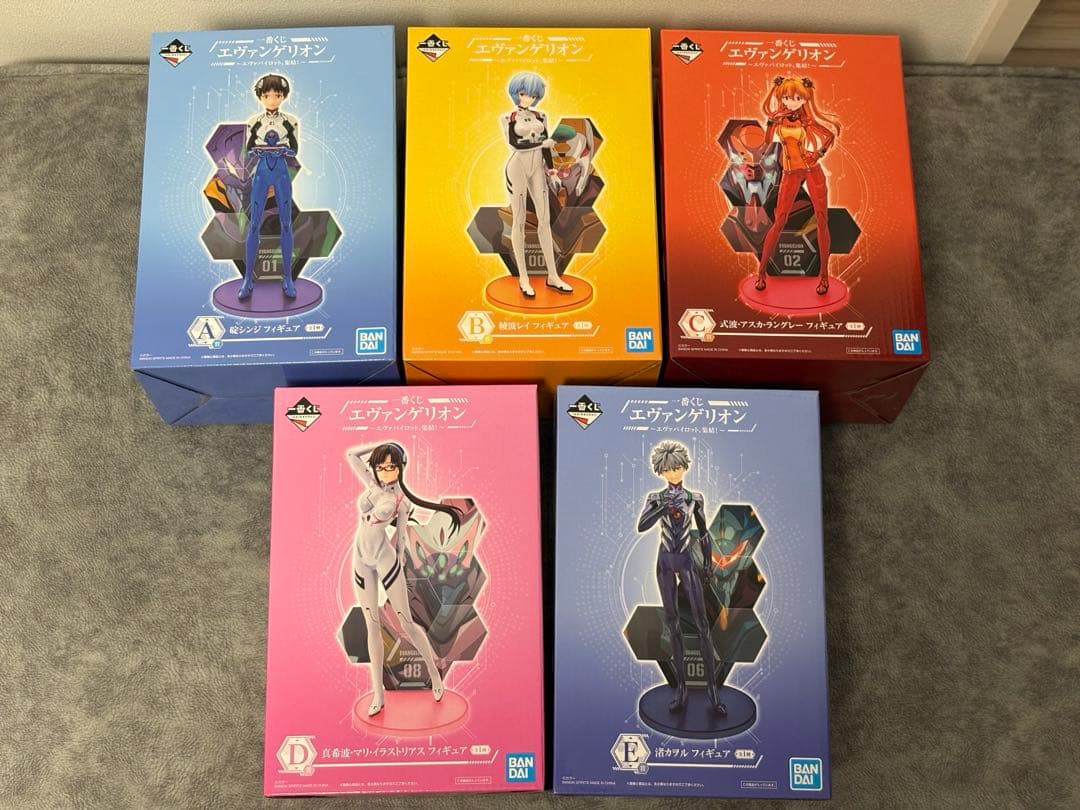 エヴァ　一番くじ　〜エヴァパイロット集結！〜