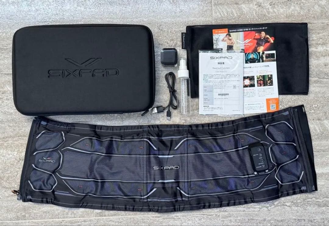 【美品】SIXPAD パワースーツコアベルト  GYM対応モデルMサイズ