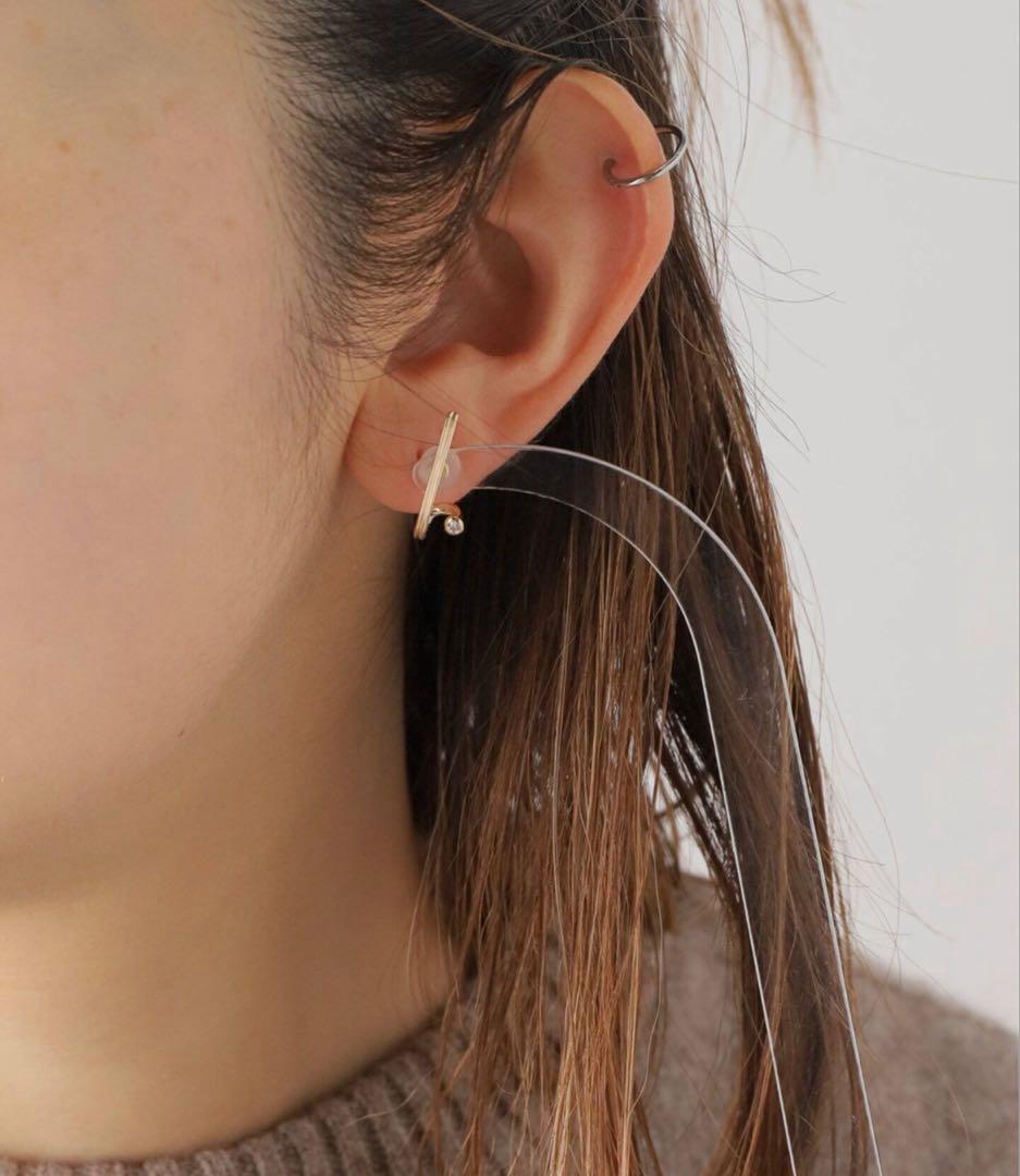 HIROTAKA Drosera Diamond Earring 左耳用ピアス