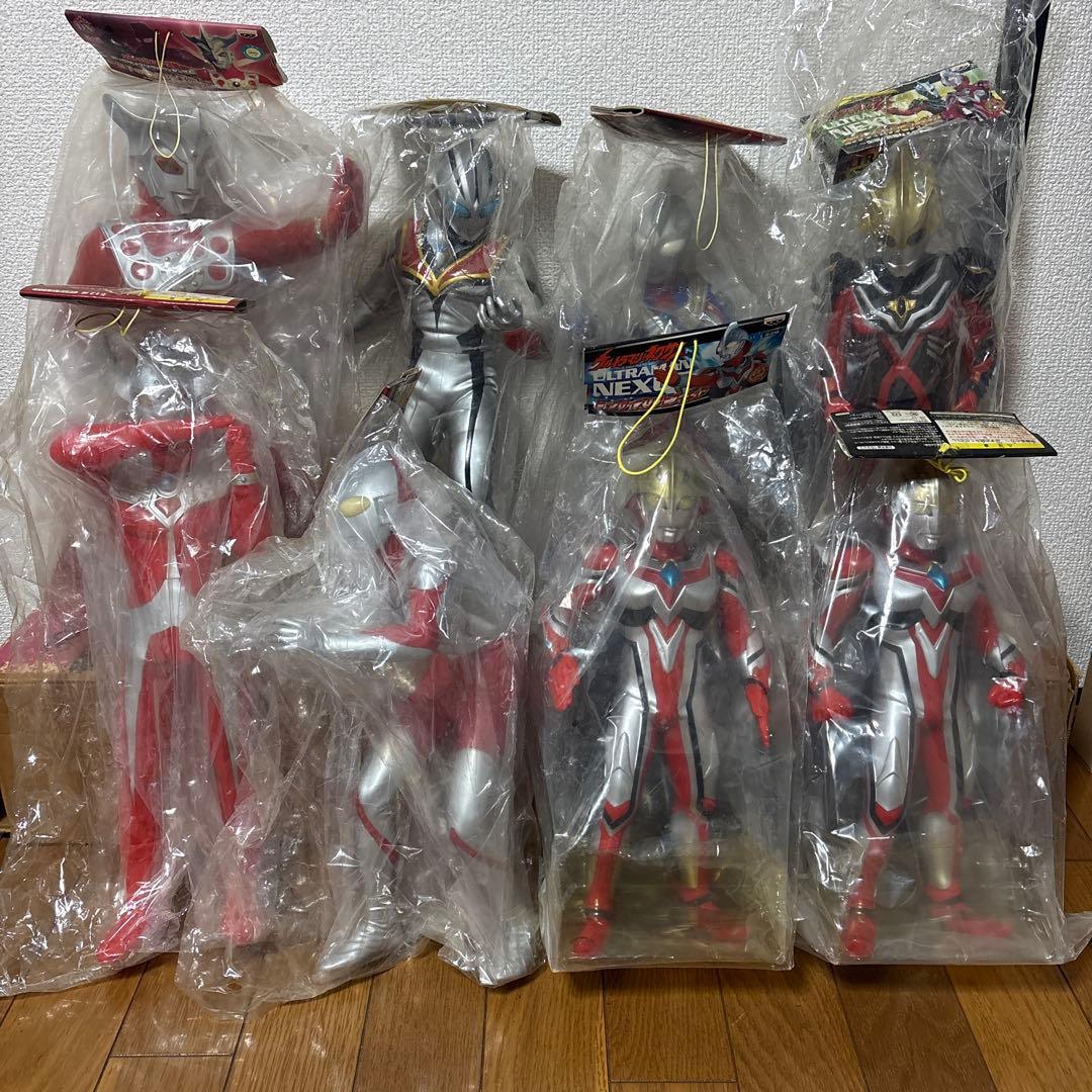 ビッグサイズソフビフィギュア 8+1体 まとめ売り