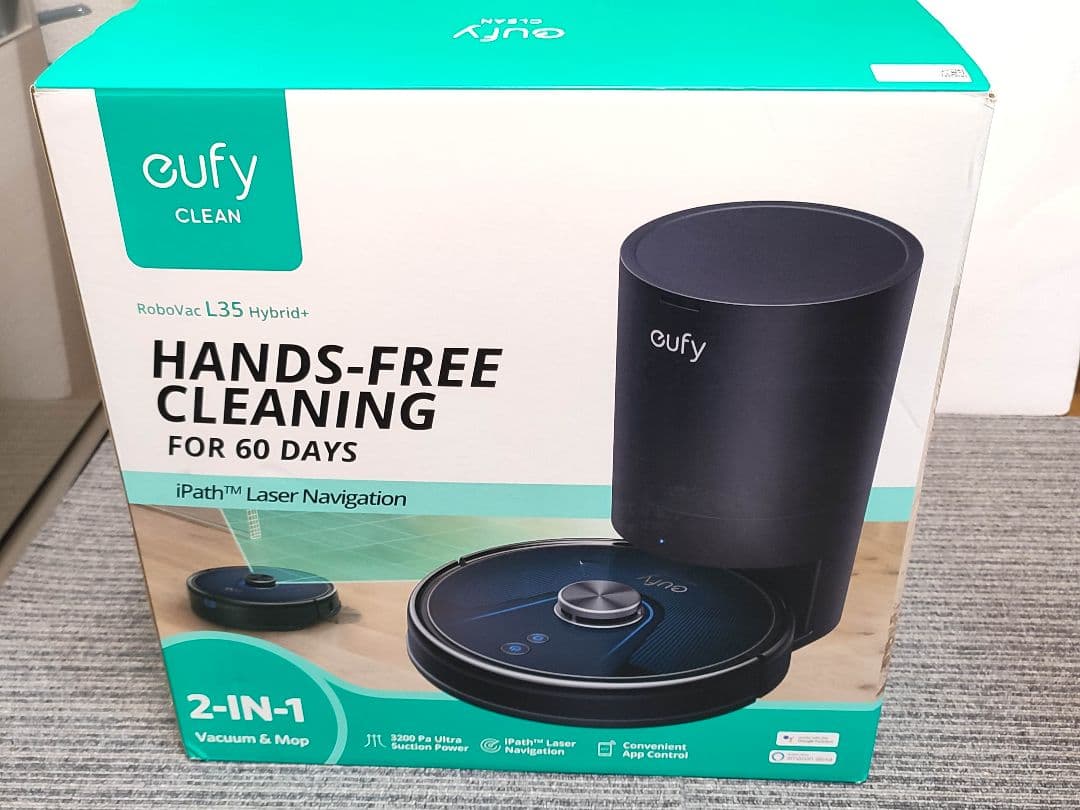 Gufy ロボット掃除機　ルンバ　ゴミ回収ステーションあり