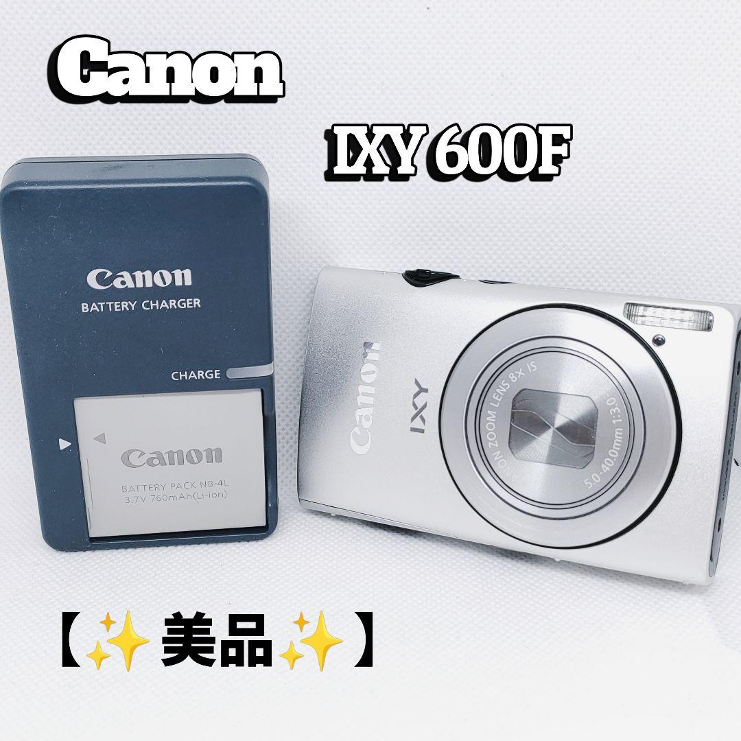 【極美品】Canon IXY 600F コンパクトデジタルカメラ コンデジ