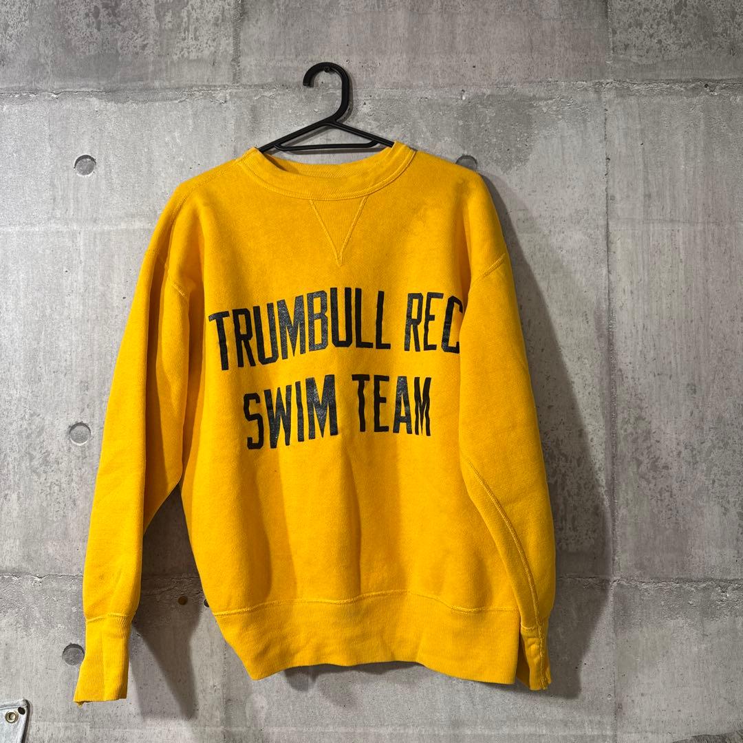 d*読様 special 60s 前V ヴィンテージ　スウェット　イエロー 超希