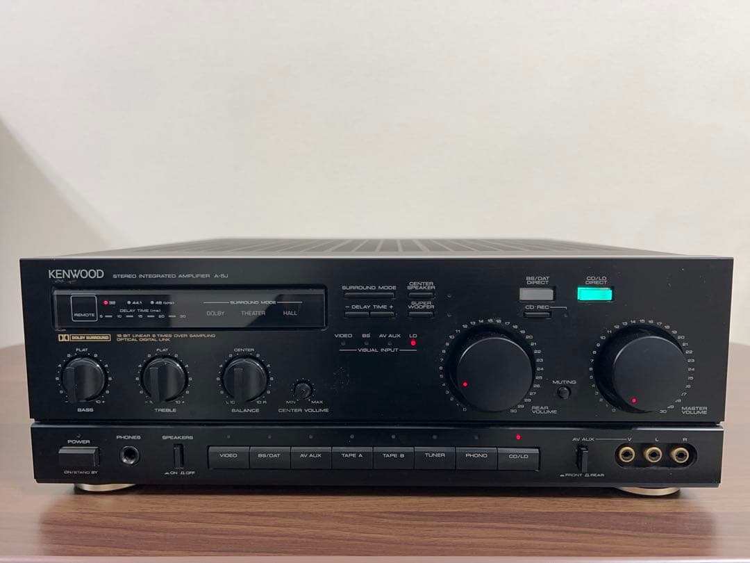 KENWOOD プリメインアンプ ブラック