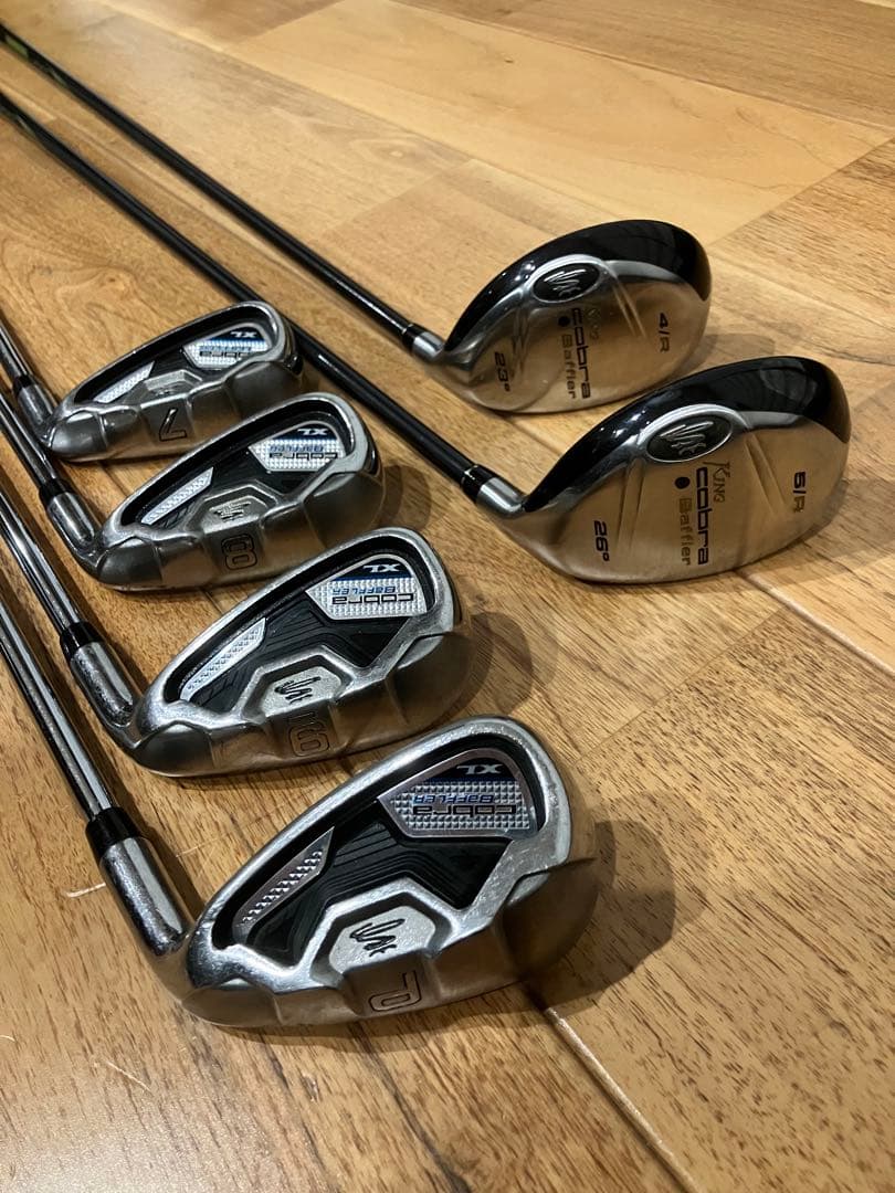 コブラ　COBRA Baffler XL 6本セット　P・9・8・7・5・4