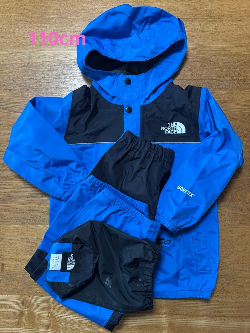 110 雨具 レインコート レインジャケット　ノースフェイス ゴアテックス 袋付