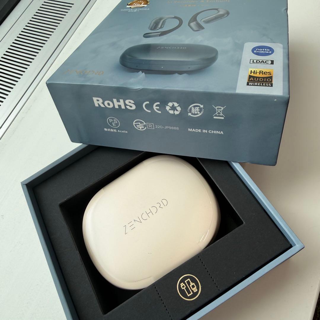 ZENCHORD 1 ワイヤレスイヤホン AI議事録イヤホン