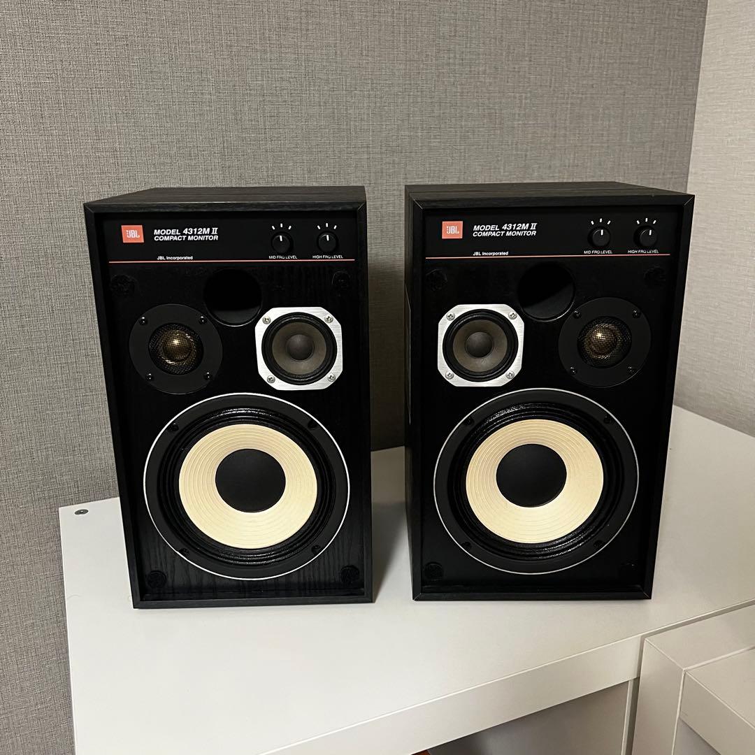 JBL 4312M2 ブラック　コンパクトモニターペアスピーカー