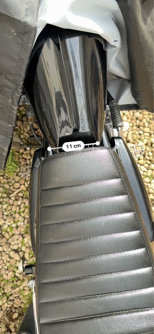 魚SR400 ワンオフ　タンク　ナロータンク