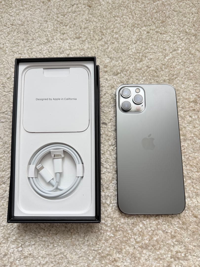 Apple iPhone 12ProMax グラファイト128GB