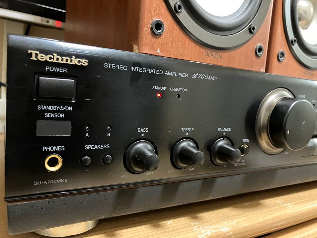 【momo3専用】Technics・ A700mk2プリメインアンプ・スピーカー