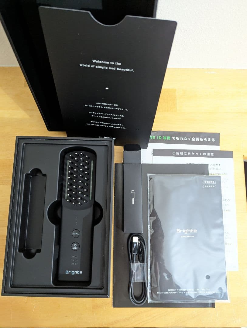 Brighte ELEKIBRUSH＋ スカルプ　 美顔器　エレキブラシ　プラス