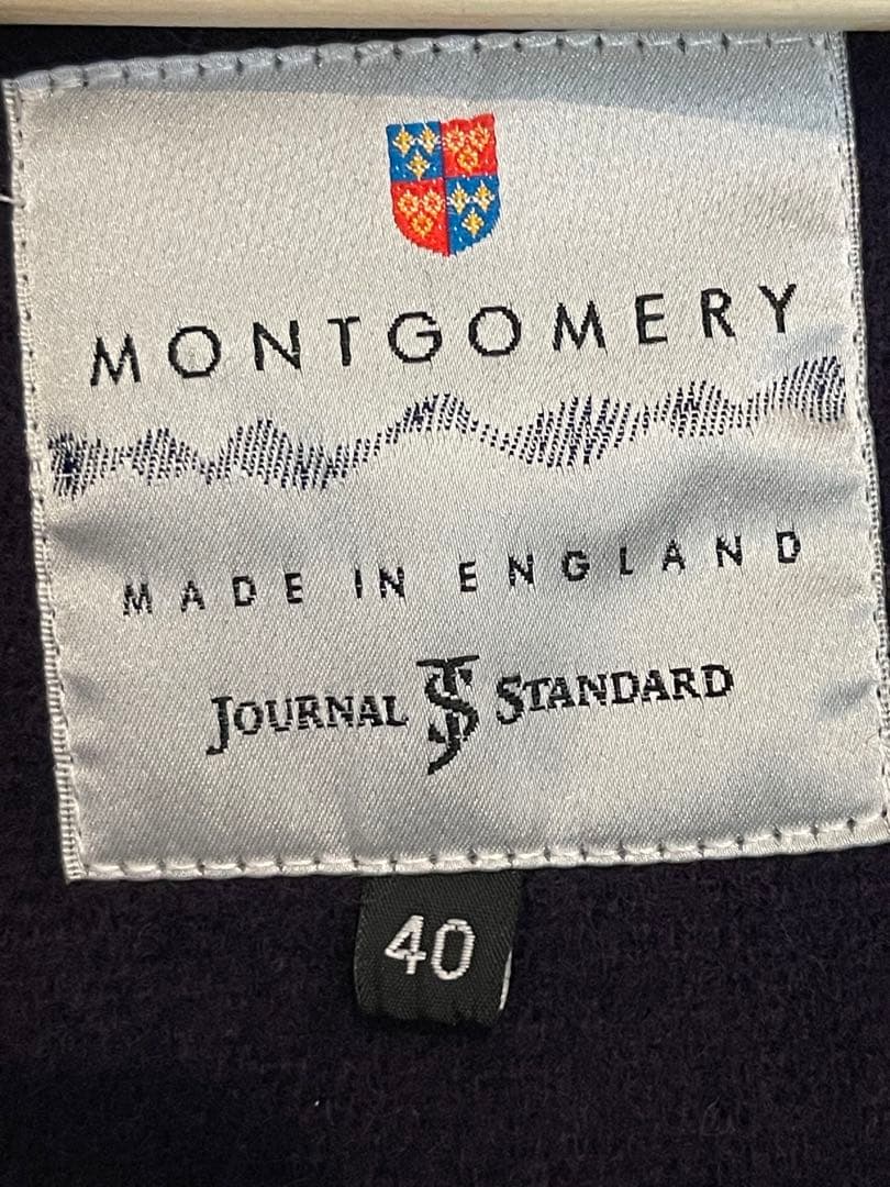 ジャーナルスタンダード×モンゴメリーダッフルコートパープルサイズ40未使用