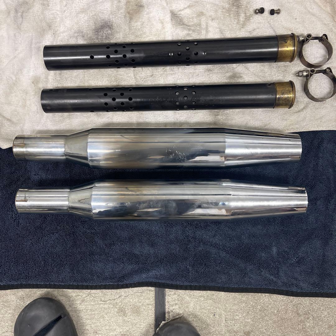 モーターステージ製ダイナ系スリップオンマフラー