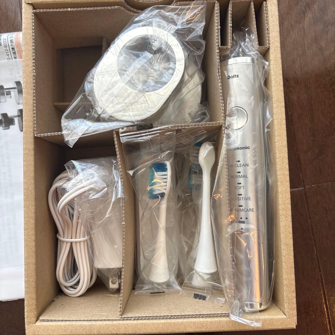 【新品】 パナソニック 電動歯ブラシ ドルツシルバー EW-CDP54-S
