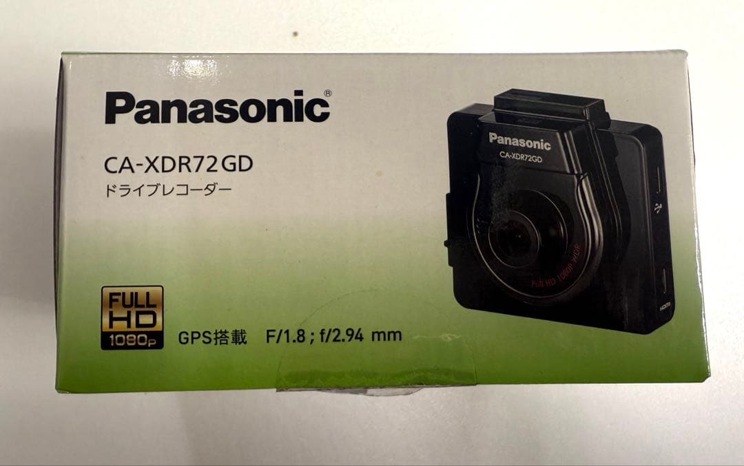 Panasonic CA-XDR72GD ドライブレコーダー