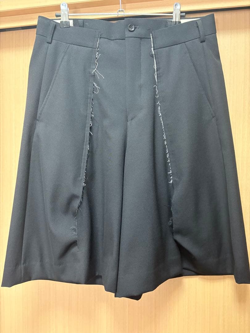 homme plus 24AW ショーツ ブラック