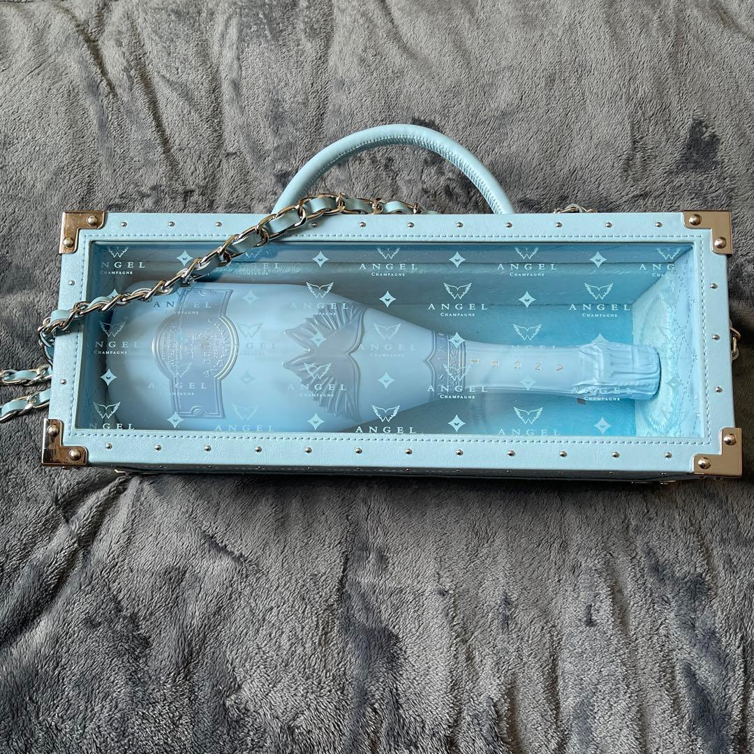 エンジェルシャンパン 水色 フロスト仕上げ