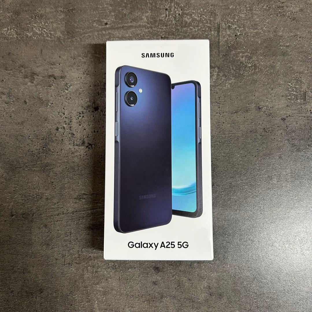 【新品未使用】Samsung Galaxy A25 5G 本体 ブラック