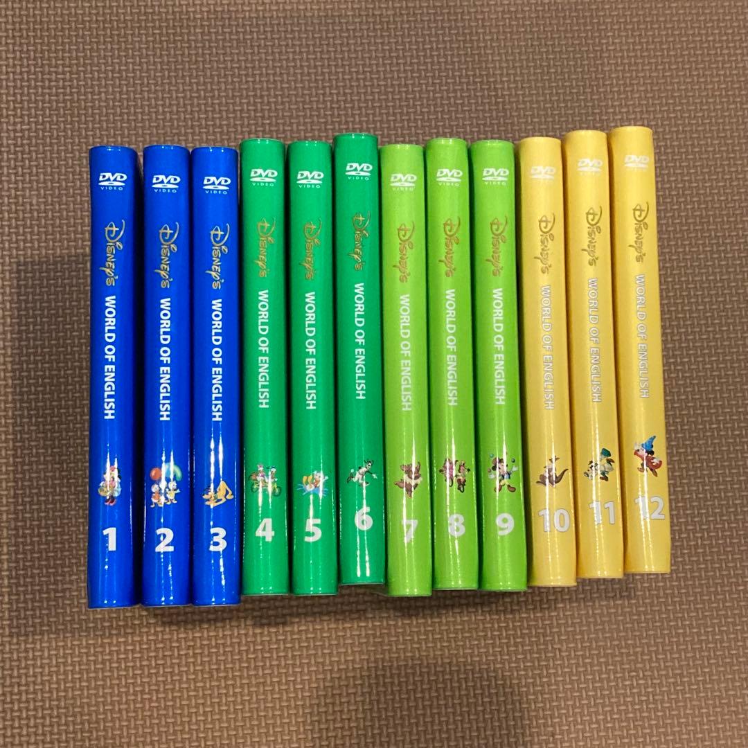 DWE「ストレートプレイ」DVD全12巻セット ディズニーワールドイングリッシュ