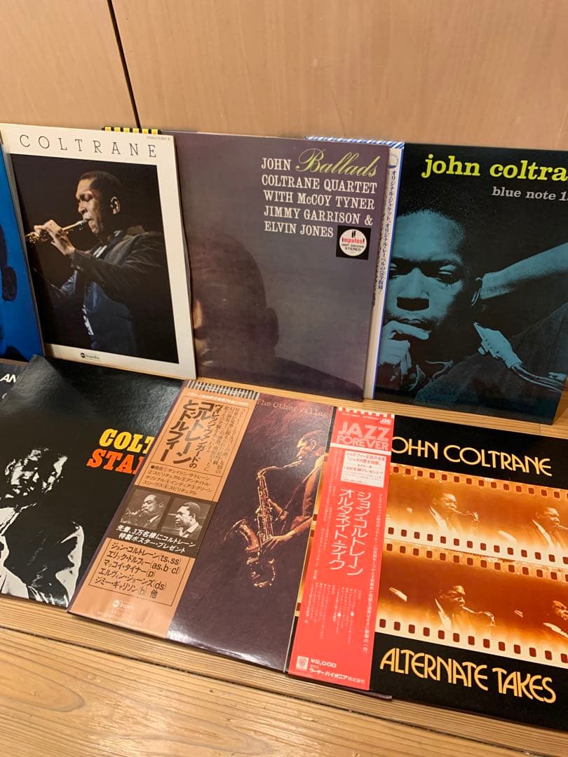 John Coltrane ジョンコルトレーン　Jazz レコード　10枚セット
