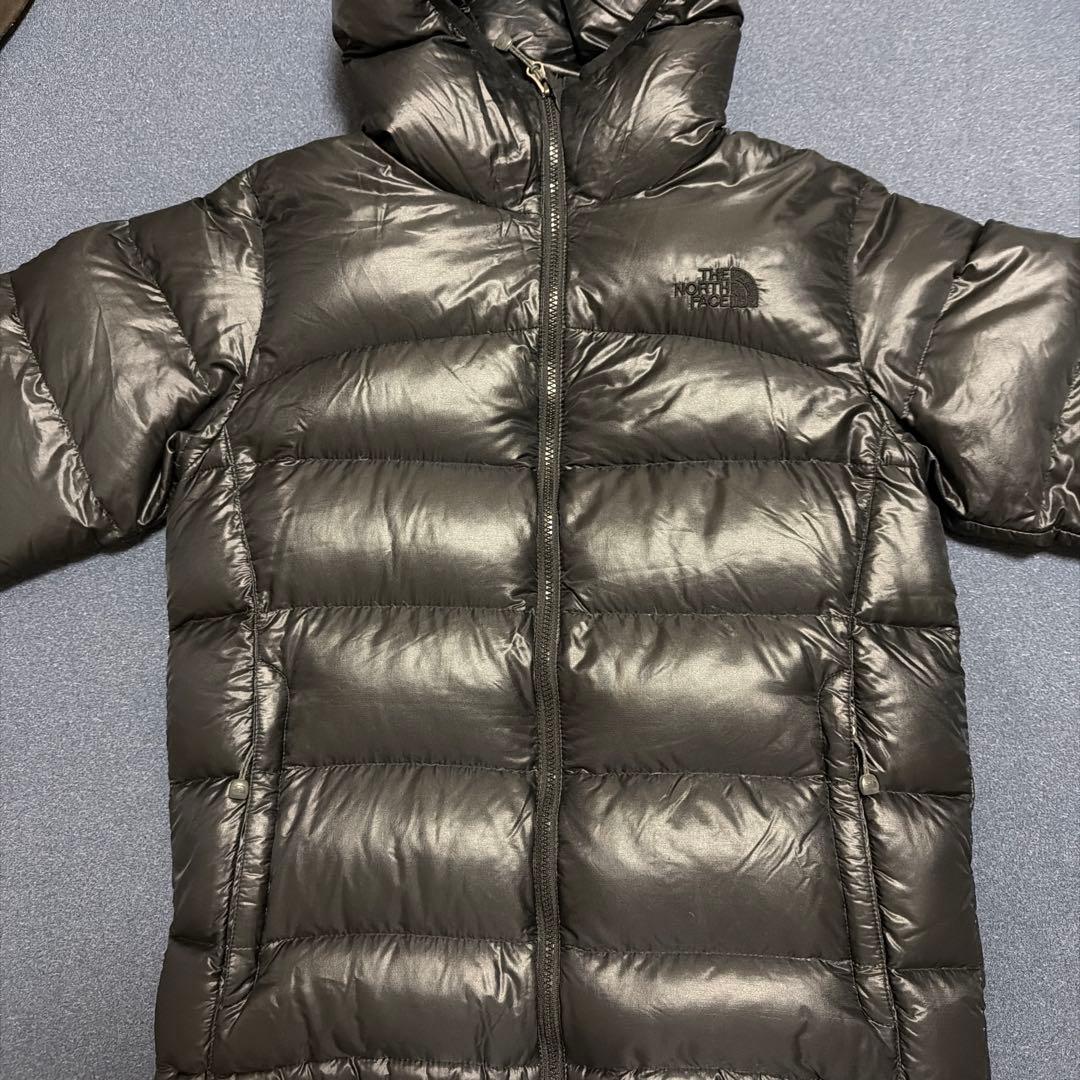 The North Face フード付きダウンジャケット ブラック