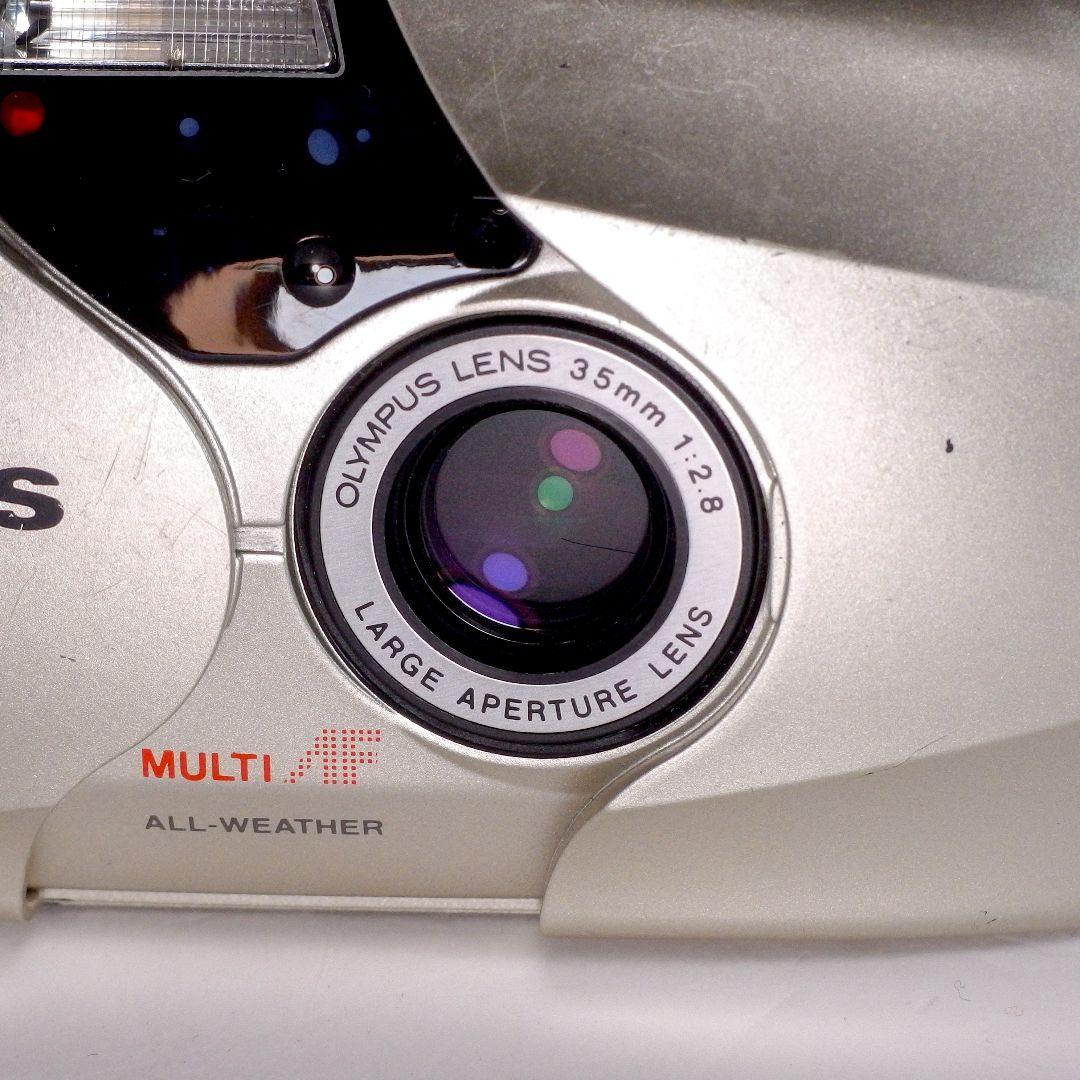 完動実用品 オリンパス OLYMPUS μ- II 35mm f2.8 シルバー