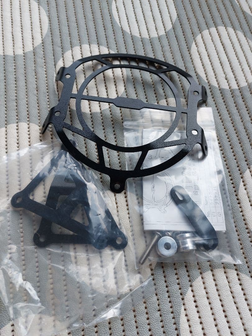 Gクラフト　CT125　ハンターカブ　ヘットライトガード中古