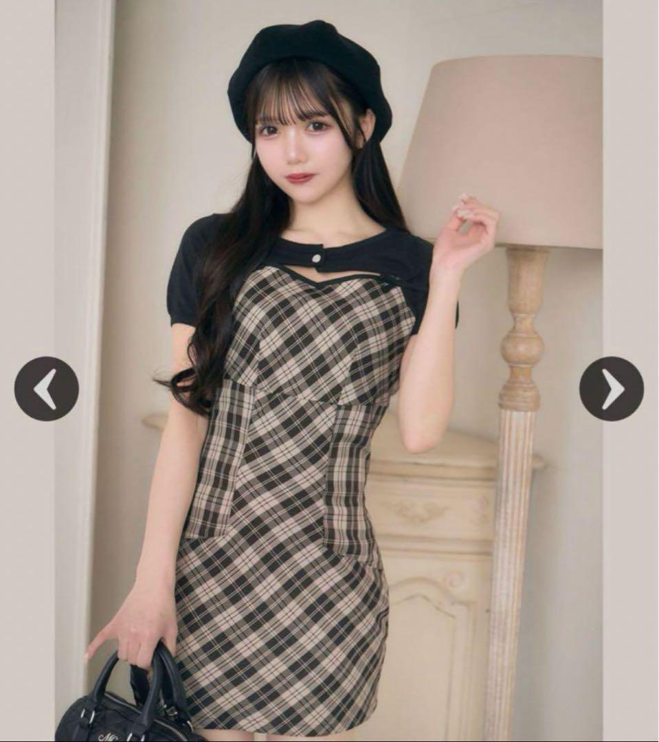 ミシェルマカロンリボンキャミワンピアンサンブル