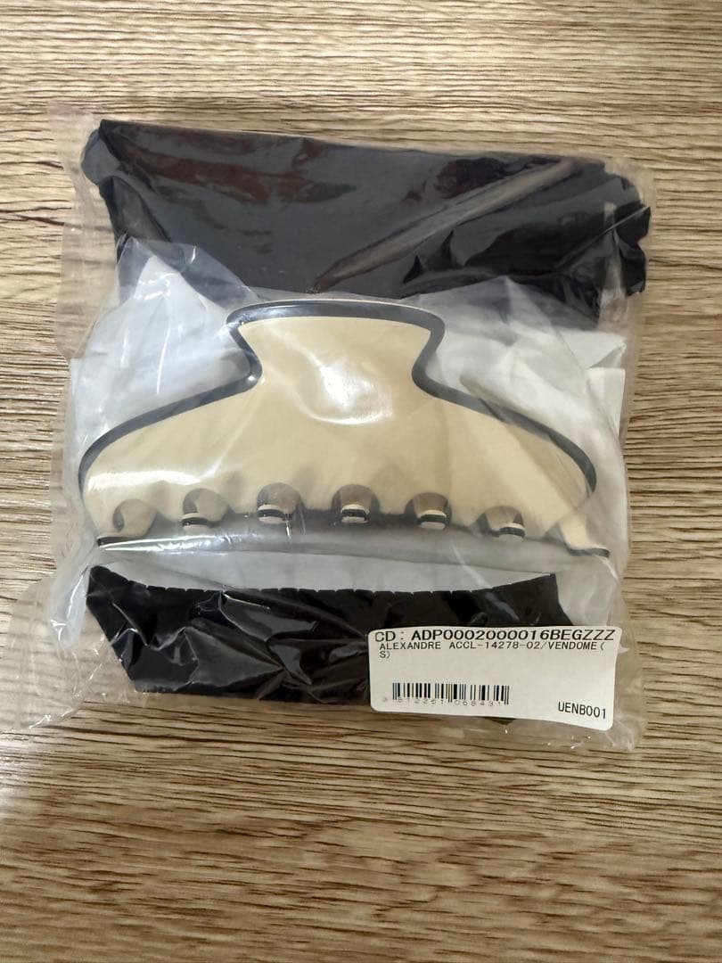 ALEXANDRE DE PARIS ヘアクリップ 11cm 保護袋付き