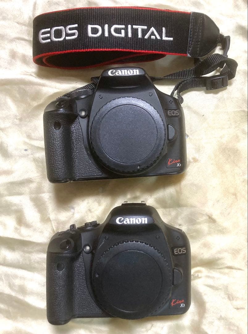 Canon EOS Kiss X3 デジタル一眼レフカメラ ボディ 2台セット