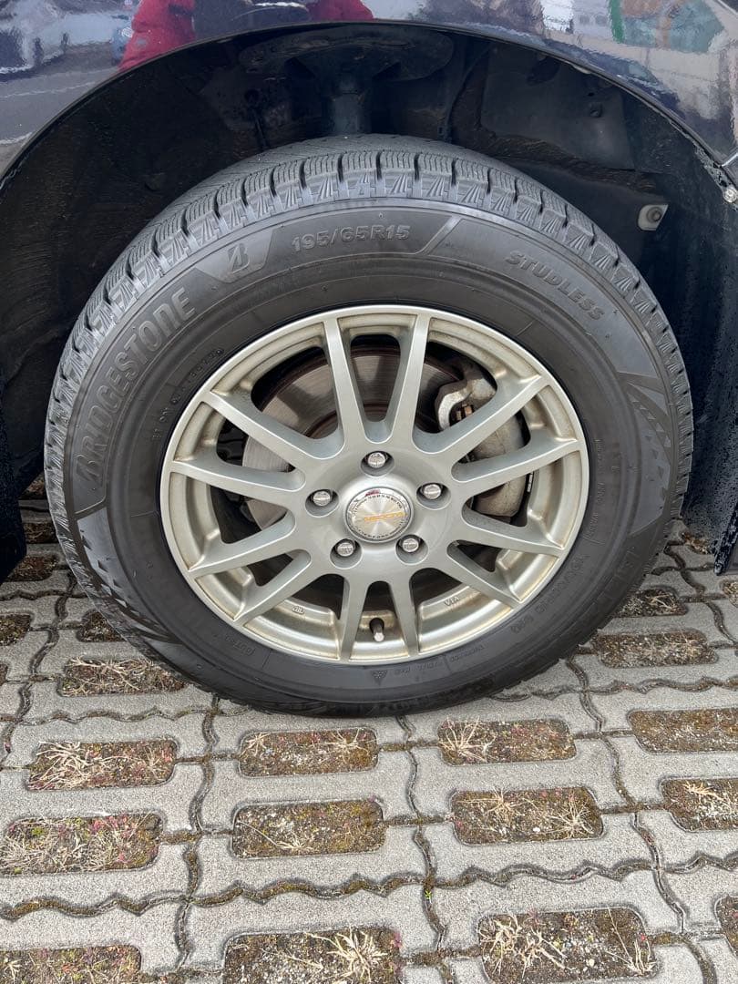 【引取り限定】トヨタ80系、ブリザックVRX-3、4本セット（15インチ）