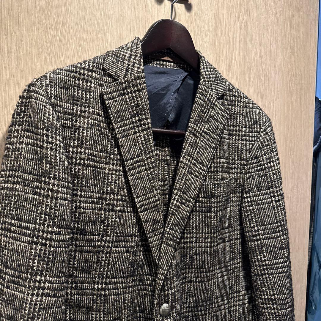 美品】eleventy イレブンティ　ウールジャケット 48 イタリア製48