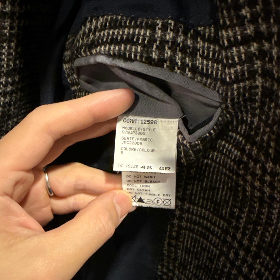 美品】eleventy イレブンティ　ウールジャケット 48 イタリア製48