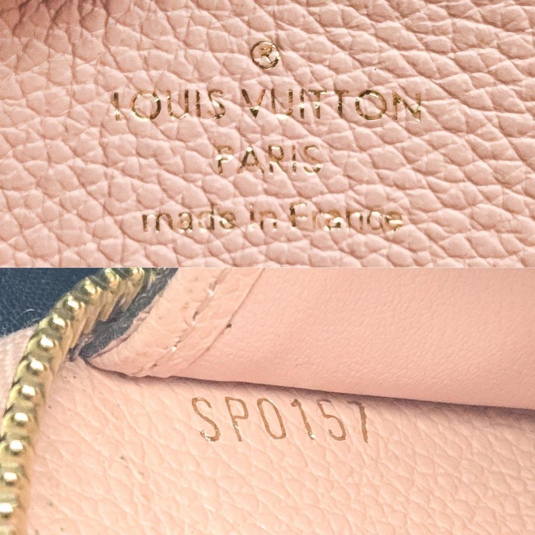 ルイヴィトン 長財布 アンプラント ジッピーウォレット 新型 ピンク A675