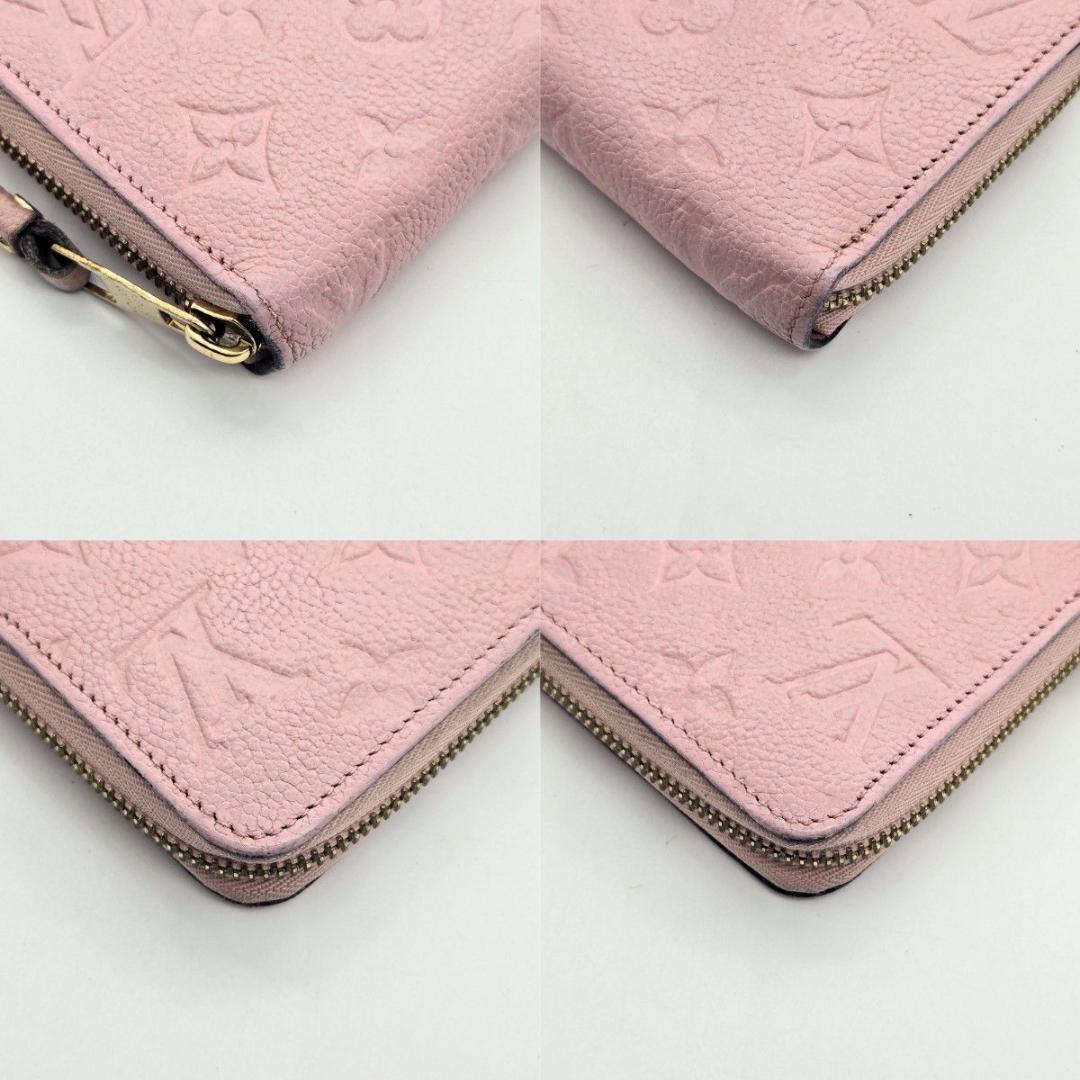 ルイヴィトン 長財布 アンプラント ジッピーウォレット 新型 ピンク A675