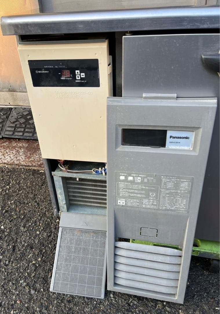 【動確済み】Panasonic 業務用 台下冷蔵庫 SUR-K1261A 大阪