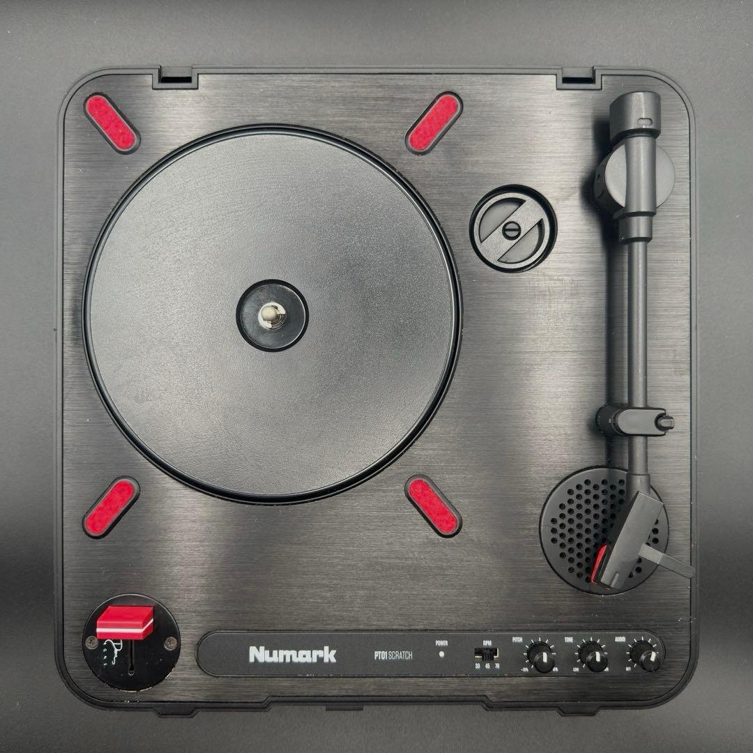 PT01 Scratch ポータブルターンテーブルと USB ケーブルなどセット