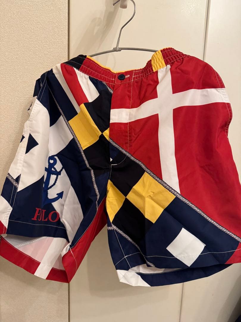 ラルフローレン　マリンデザイン マルチカラーハーフパンツ L